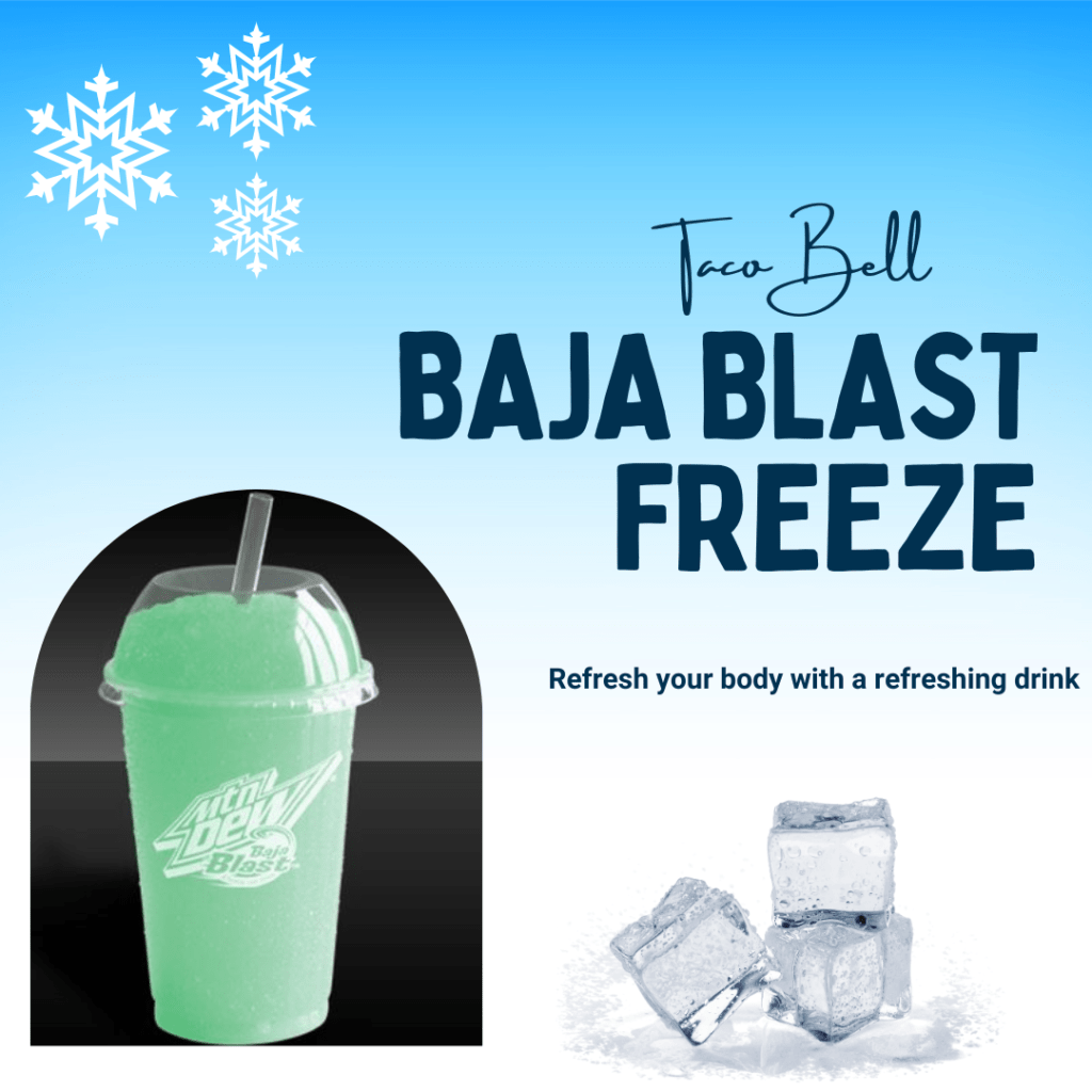 Taco Bell Baja Blast Freeze