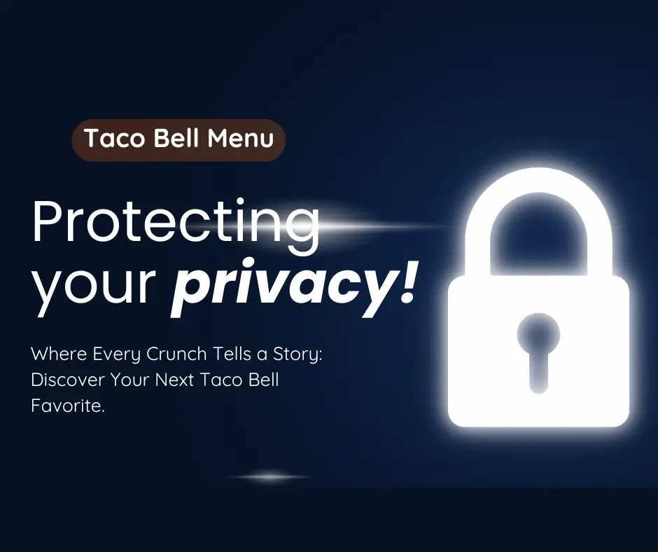 Privacy Policy for Taco Bell Menu