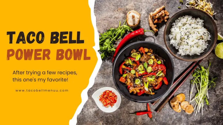 Taco Bell Power Bowl