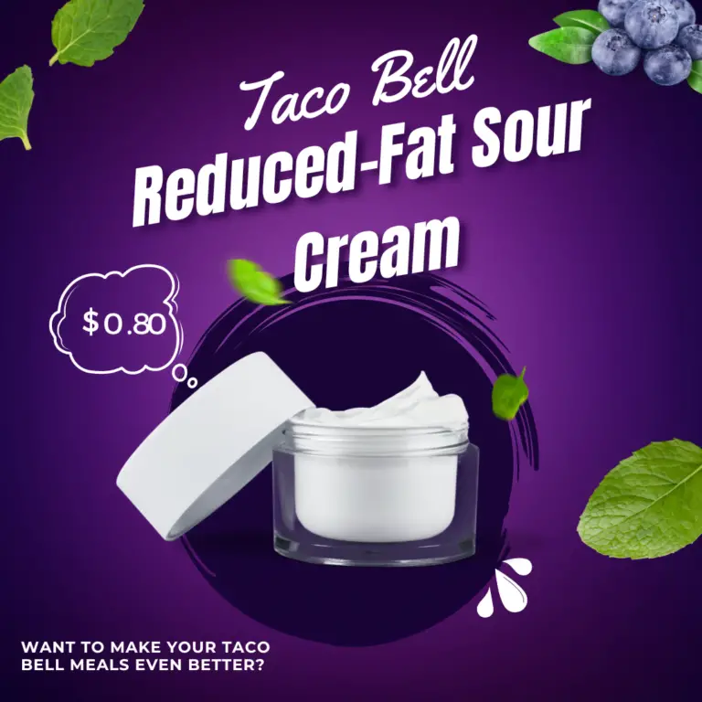 Taco Bell Reduced Fat Sour Cream