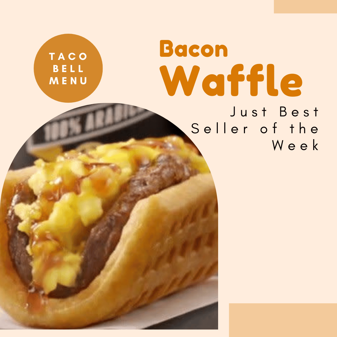 Bacon Waffle Taco