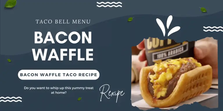 Bacon Waffle Taco