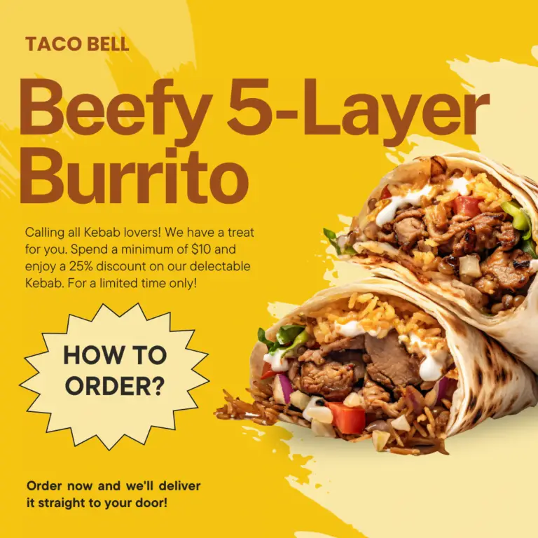 Taco Bell Beefy 5-Layer Burrito