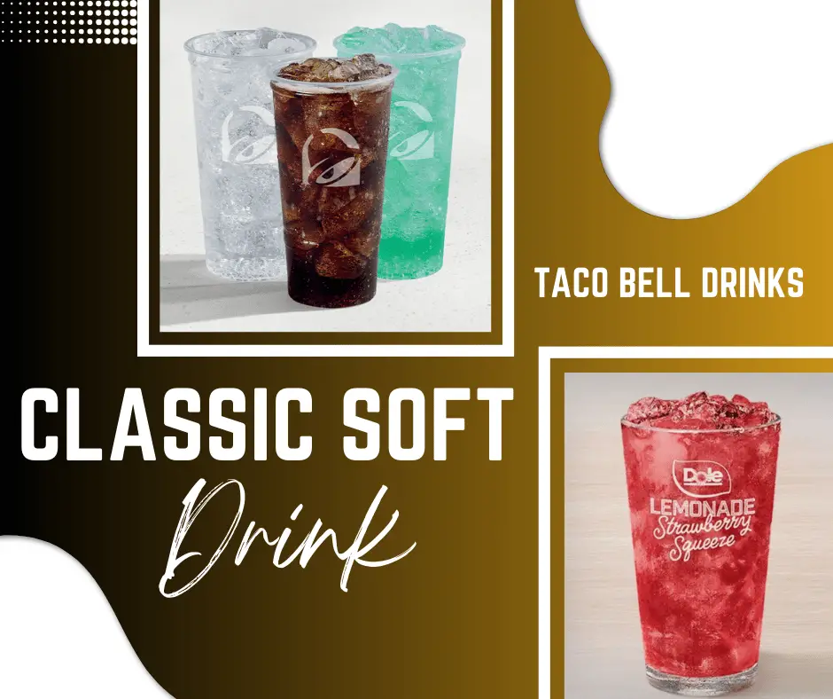 Taco Bell Drinks Menu