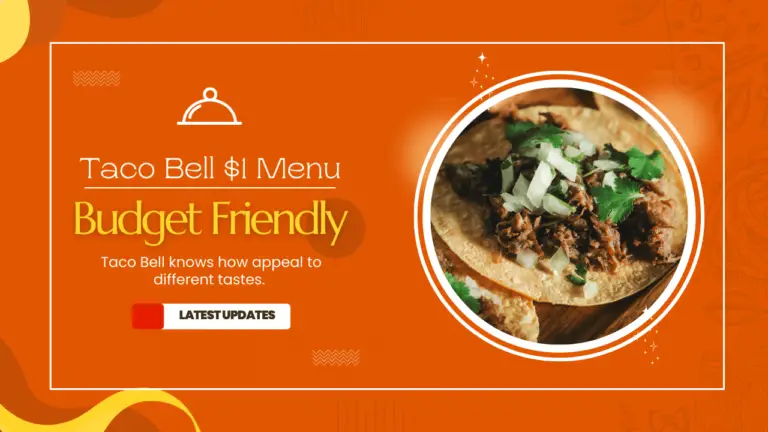 Taco Bell $1 Menu