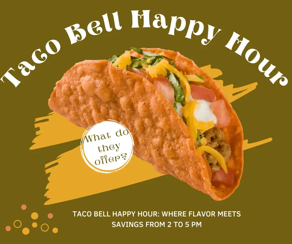 Taco Bell Happy Hour