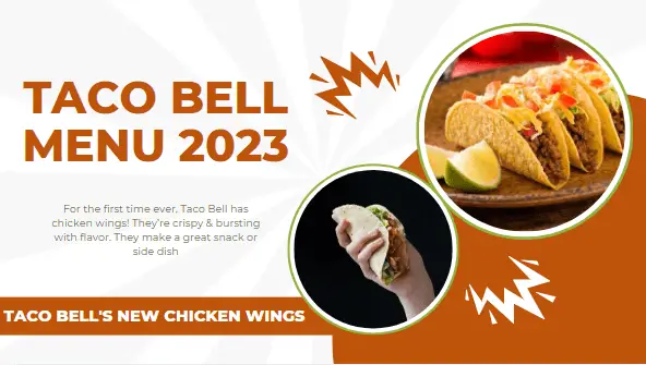 Taco Bell Menu 2023