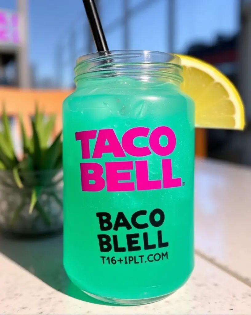 Taco Bell Stanley Cup Baja Blast