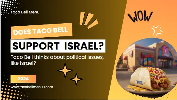 Taco Bell Support Israel