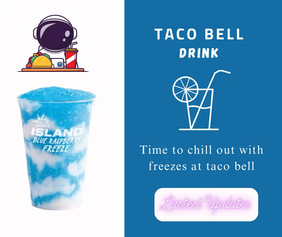 Taco Bell Drinks Menu