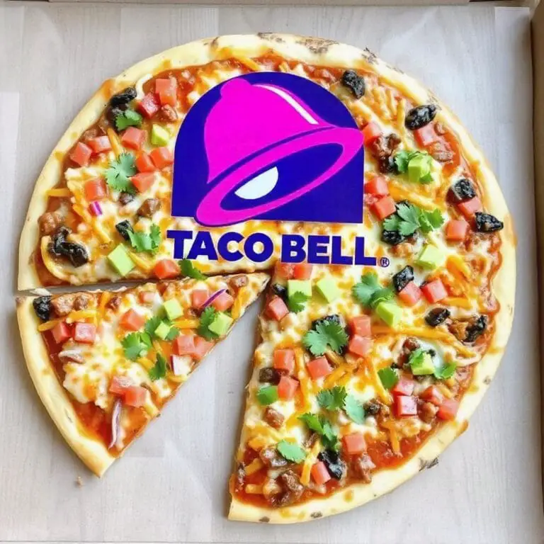 Taco Bell Mexican Pizza